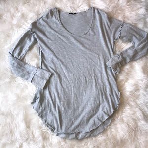 Urban Outfitters Grey Blue Top